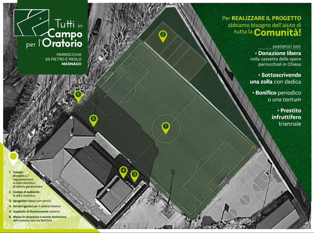 Tutti in Campo per l'Oratorio